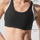 Airlift Super Sleek Contrast Sports Bra — Black/White
