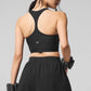 Airlift Super Sleek Sports Bra Tank Top — Black