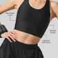 Airlift Super Sleek Sports Bra Tank Top — Black