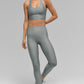 Airlift Super Sleek Sports Bra Tank Top — Lunar Grey