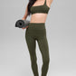 SculptSoft Precision Fit Sports Bra — Green Olive