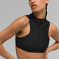 Airlift Light Speed Hooded Sports Bra — Black