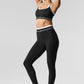 Airbrush Better Together Sports Bra — Black/White