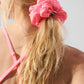 Bead It Oversized Scrunchie — Neon Bubblegum