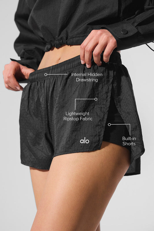 Game Time Shorts — Black